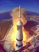 Saturn V lift off